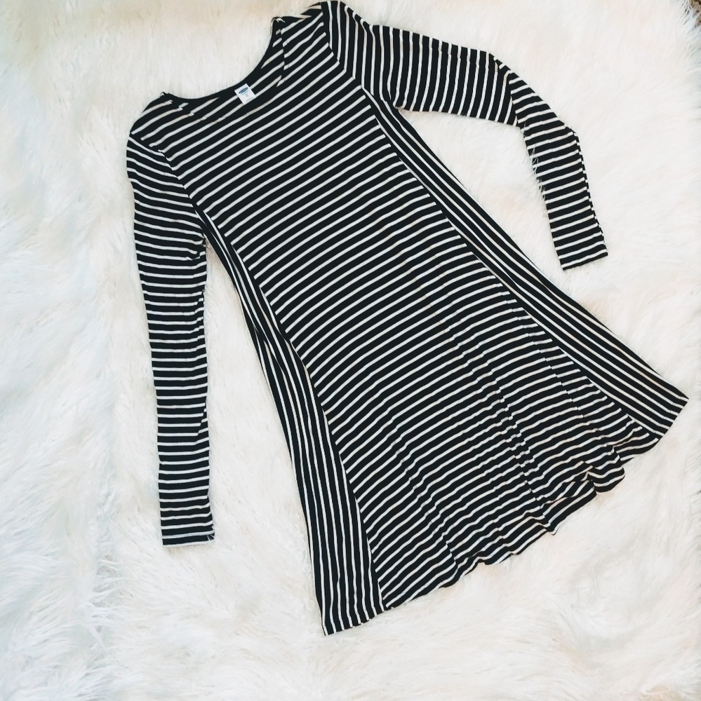 Old Navy Striped Swing Dress